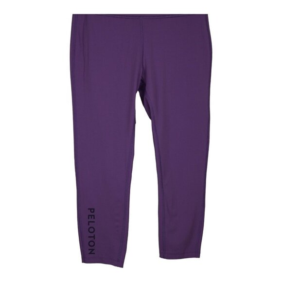 Peloton Women's‎ Purple High-Waist Workout Leggings - Size M - Picture 2 of 6